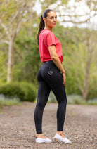 Bare Equestrian Kids Jodhpurs - Breeches Bare Equestrian Tights Youth Performance Black Rider