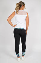 Bare Equestrian Kids Jodhpurs - Breeches Bare Equestrian Tights Youth Performance Geo