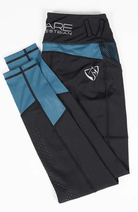 Bare Equestrian Kids Jodhpurs & Breeches Bare Equestrian Tights Youth Teal Glamour