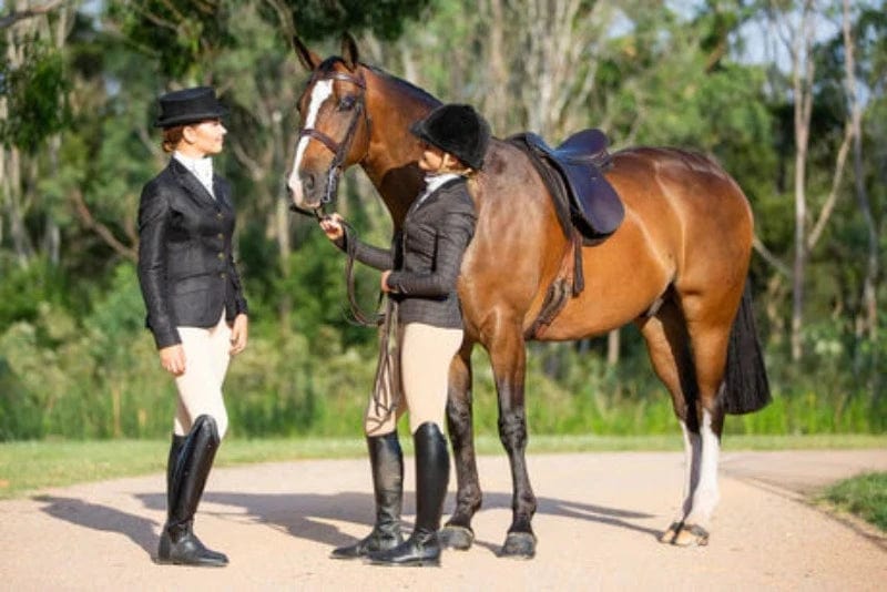 Bare Equestrian Kids Jodhpurs & Breeches BARE Equestrian Youth Competition Tights (Hunter)