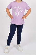 Bare Equestrian Kids Shirts 02 / Lilac Bare Equestrian Tee Bare Babes Sparkle