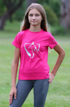 Bare Equestrian Kids Shirts Bare Equestrian Tee Youth Bare Logo