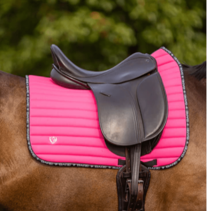 Bare Equestrian Saddle Pads English Pony / Hot Pink Bare Equestrian Saddlepad BARE Active Dressage