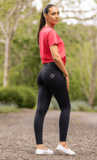 Bare Equestrian Womens Jodhpurs & Breeches XS / Black Bare Equestrian Tights Womens Performance Black Rider