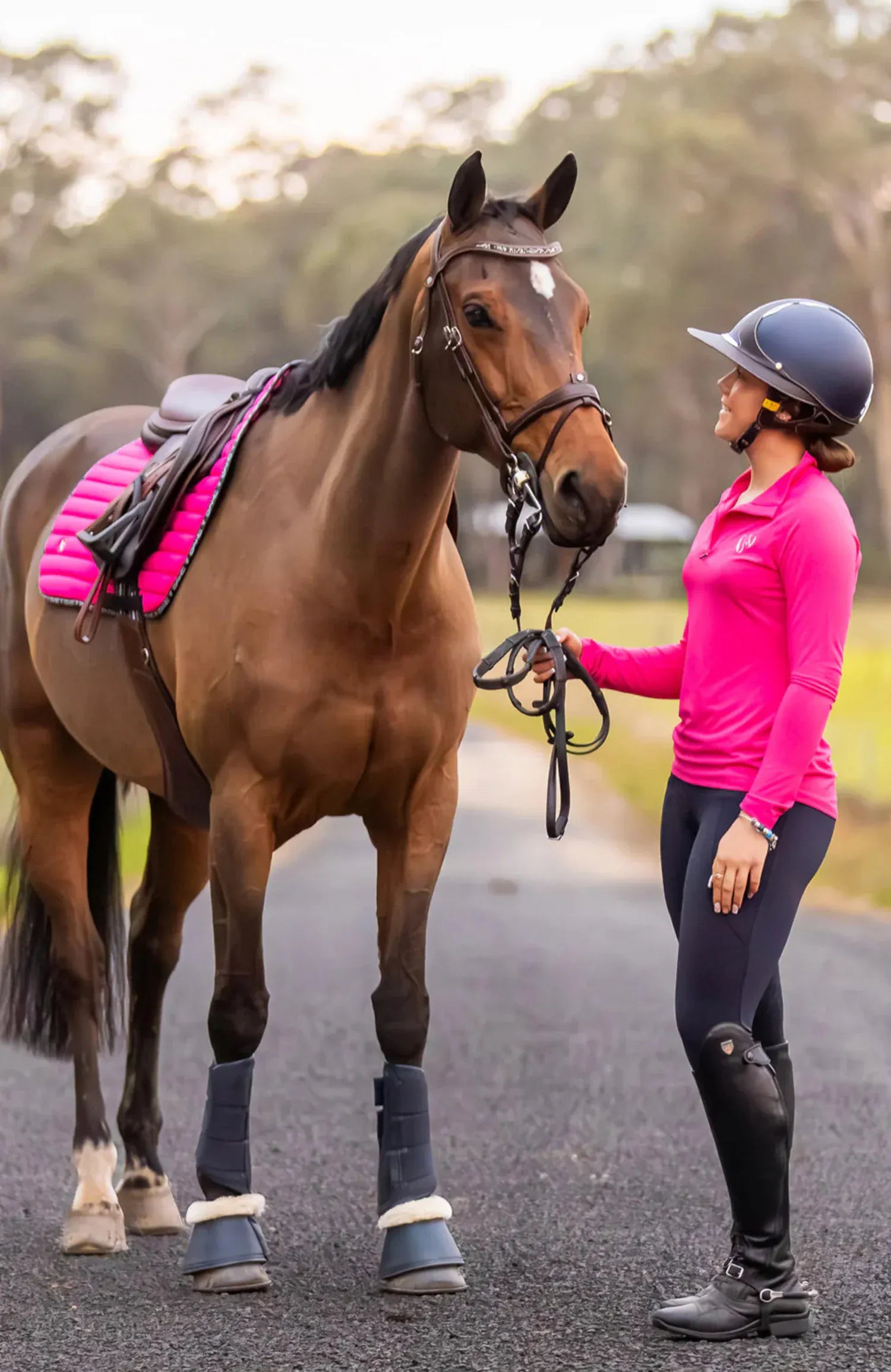 Bare Equestrian Womens Riding Tops - Jackets Bare Equestrian Shirt Womens Technical Riding
