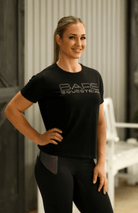 Bare Equestrian Womens Shirts S / Black Bare Equestrian Tee Womens Diamond Series