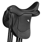 Bates Saddles 17in / Black Bates Isabell Icon Dressage Saddle (BHISAILXXX)