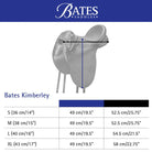 Bates Saddles Bates Kimberley Traditional Flap Heritage Stock Saddle with CAIR