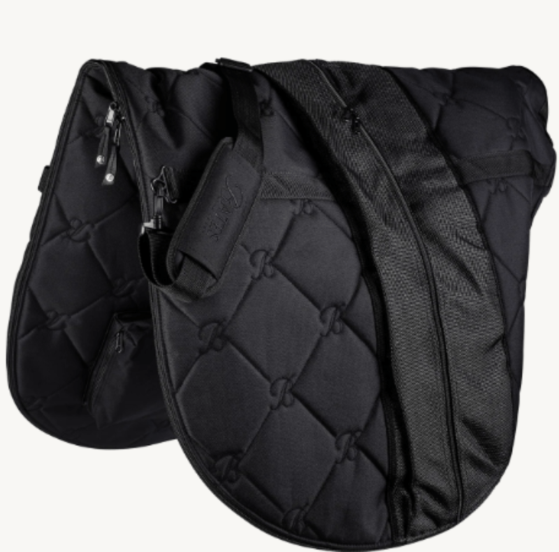 Bates Stable - Tack Room Accessories Black Bates Saddle Bag