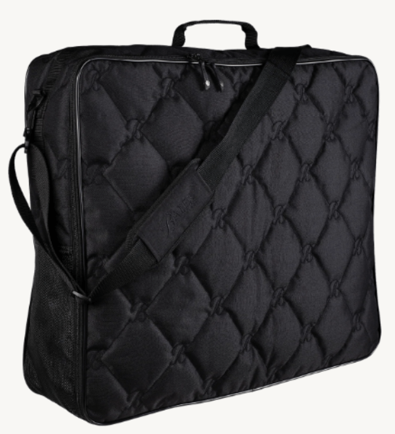 Bates Stable - Tack Room Accessories Black Bates Saddle Pad Bag