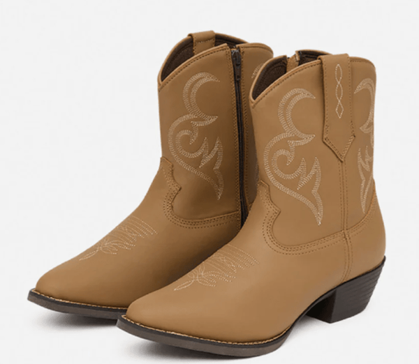 Light tan womens boots best sale