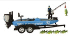 Big Country Toys Toys Big Country Toys Bass Boat with Implements 11 Pieces