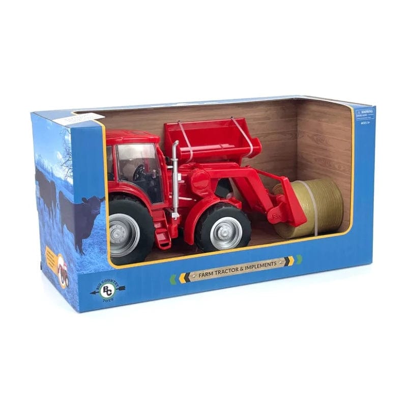 Big Country Toys Toys Red Big Country Toys Tractor and Implements (459R)