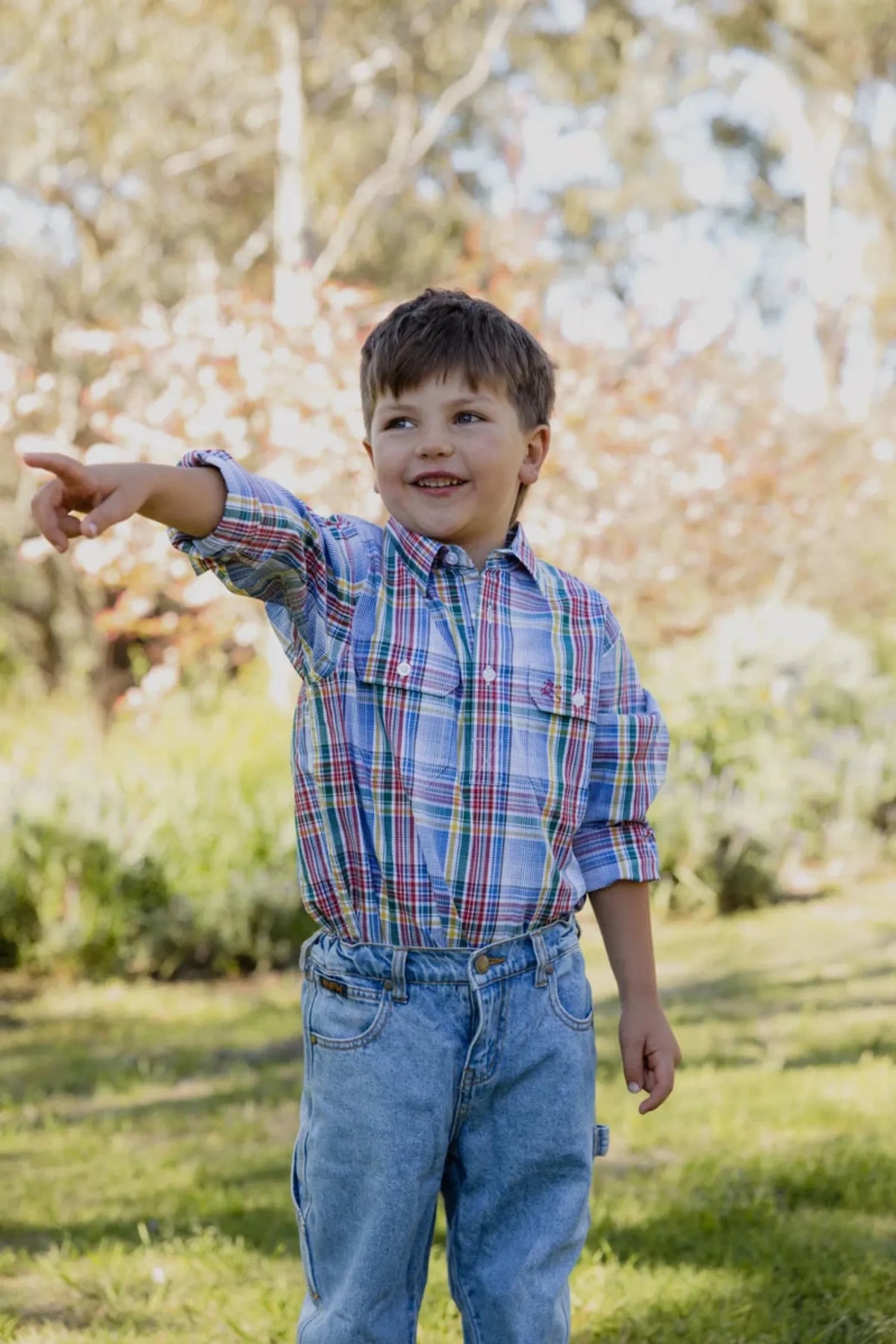 Black Colt Kids Shirts Black Colt Shirt Boys Half Button Check