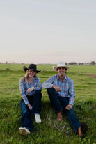 Black Colt Mens Shirts Black Colt Shirt Mens Full Button Check