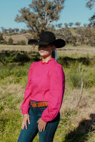 Black Colt Womens Shirts 08 / Pink Black Colt Shirt Womens Brooke