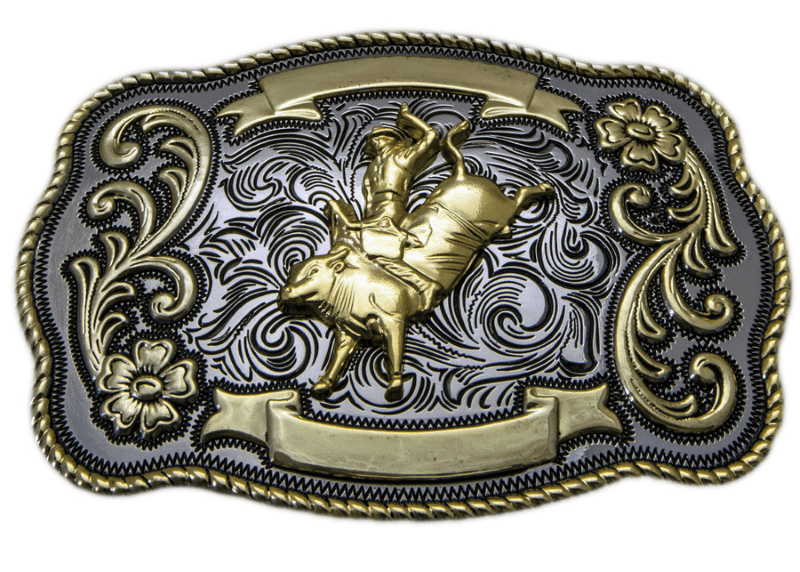 Brigalow Belt Accessories Large Brigalow belt Buckle Bull Rider
