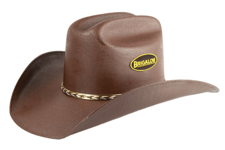 Brigalow Hats ONE SIZE / Brown Brigalow Kids Cheyenne Western Cowboy Hat One Size Fits All 52-55cm