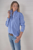 Bullrush Womens Shirts Bullrush Shirt Womens Seascape Blair Gingham