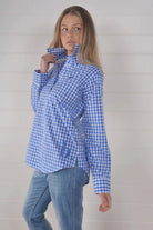 Bullrush Womens Shirts Bullrush Shirt Womens Seascape Blair Gingham