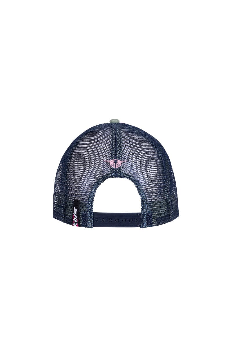 Bullzye Caps Moss/Pink Bullzye Cap Eleanor HP Trucker