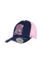 Bullzye Caps Navy/Pink Bullzye Cap Highway HP Trucker
