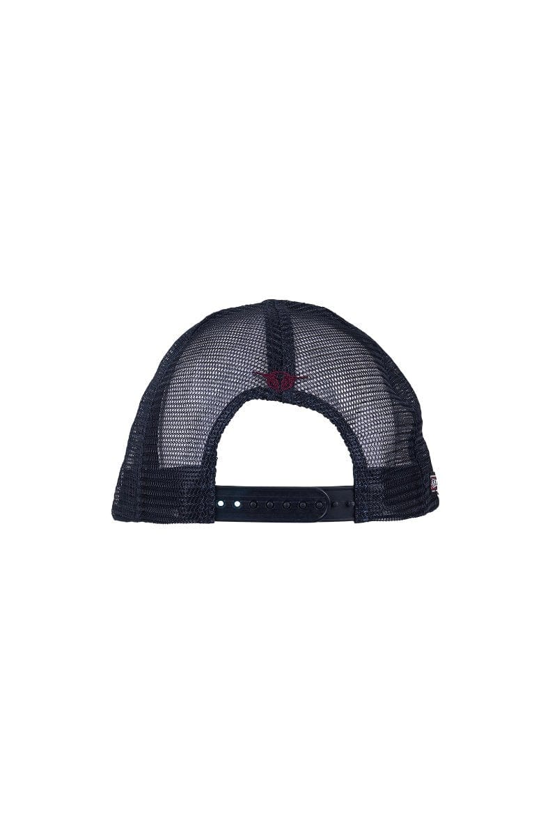 Bullzye Caps Navy/Red Bullzye Cap High Profile Trucker Sid