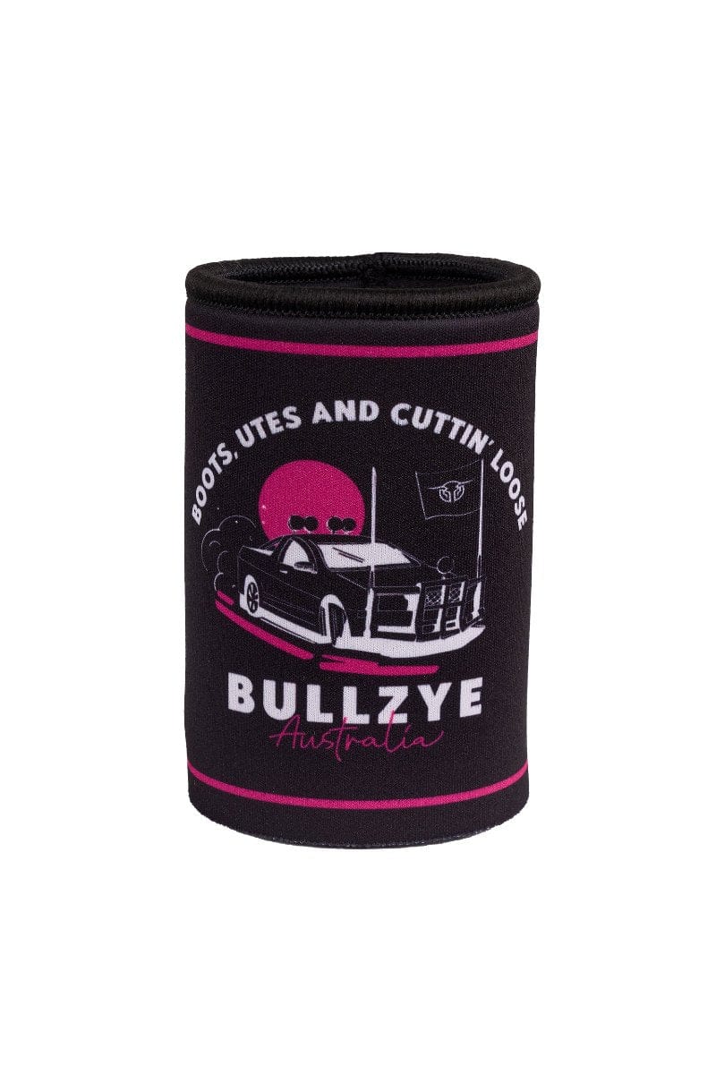 Bullzye Gifts & Homewares Black Bullzye Stubby Cooler Ute