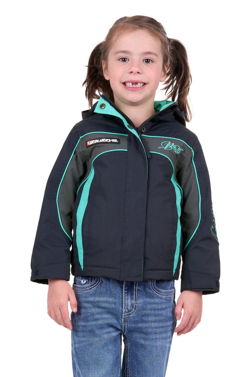 Bullzye Kids Jumpers, Jackets & Vests 04 / Dark Navy/Turquoise Bullzye Jacket Girls Carla