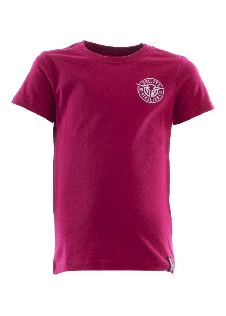 Bullzye Kids Shirts 02 / Berry Bullzye Tee Girls Bullring