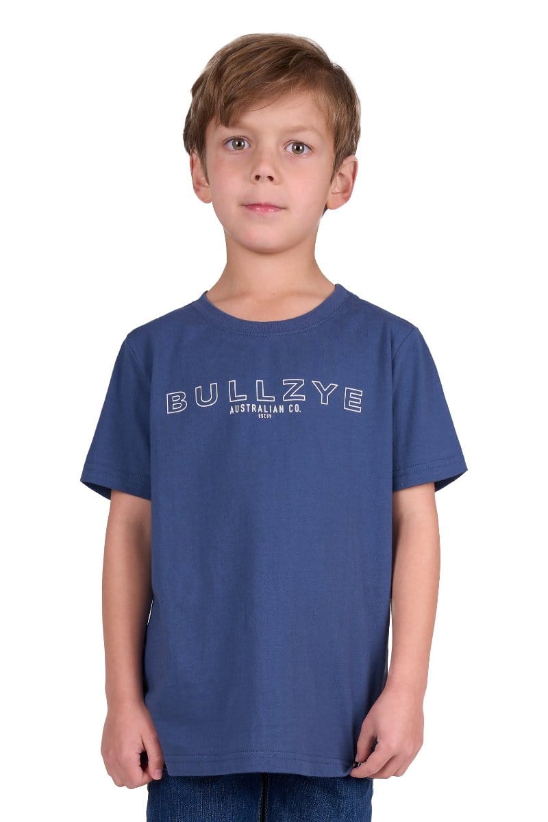 Bullzye Kids Shirts 02 / Blue Steel Bullzye Tee Boys Ryan