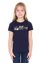 Bullzye Kids Shirts 04 / Navy Bullzye Tee Girls Bindi