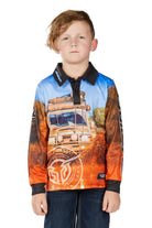Bullzye Kids Shirts Bullzye Shirt Boys Blazing