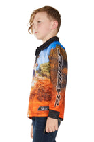 Bullzye Kids Shirts Bullzye Shirt Boys Blazing