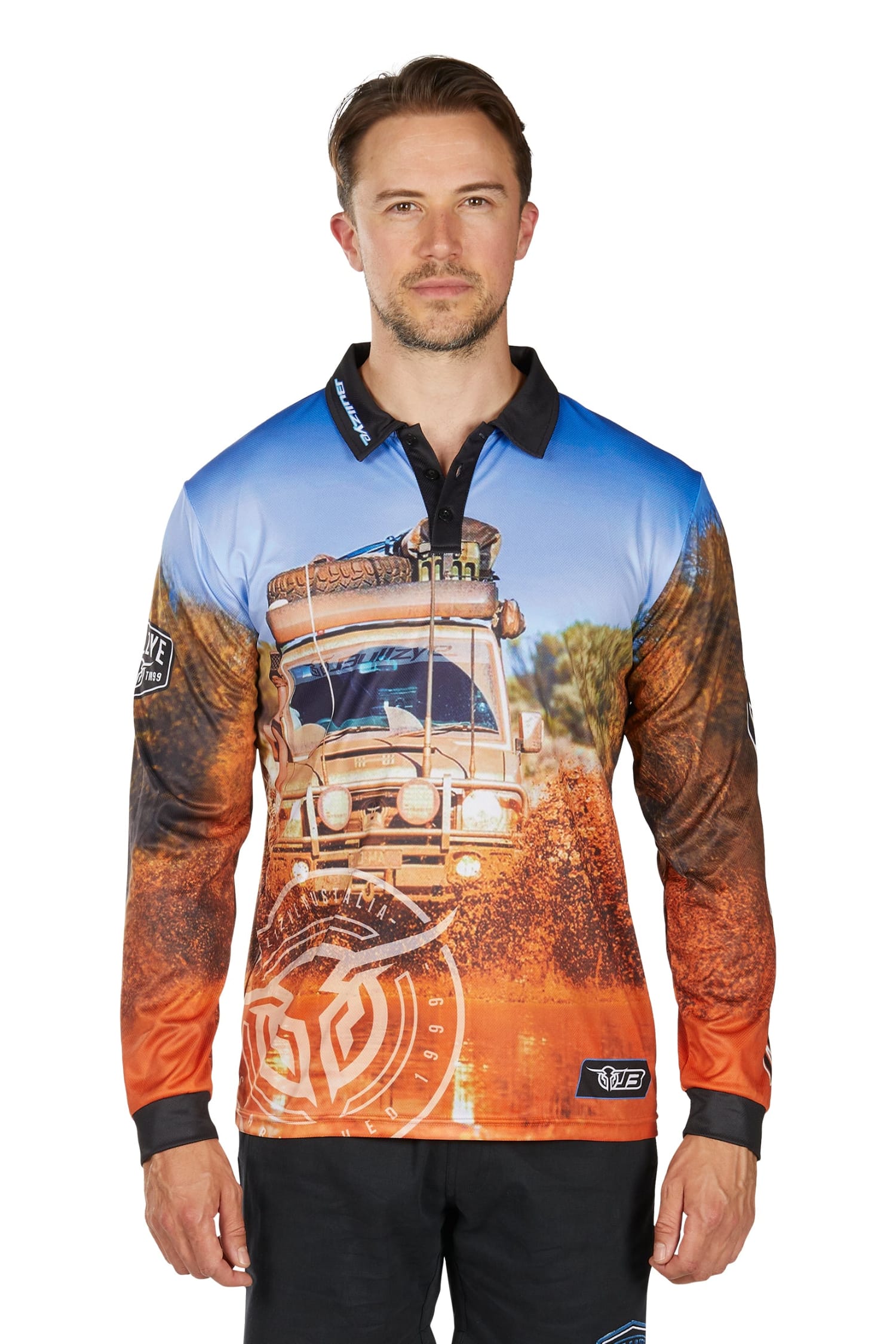 Bullzye Mens Shirts Bullzye Shirt Mens Blazing