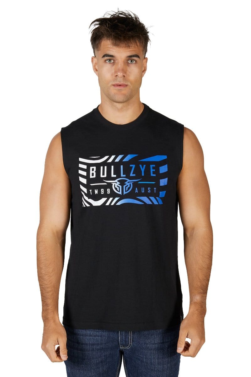 Bullzye Mens Shirts XS / Black Bullzye Tank Mens Beau Muscle