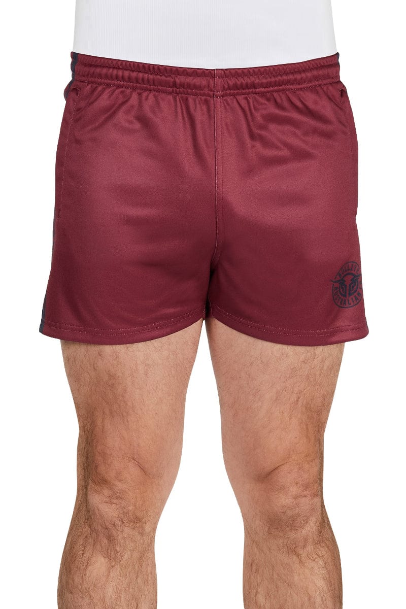 Bullzye Mens Shorts S / Red Bullzye Shorts Mens Bullring Sports