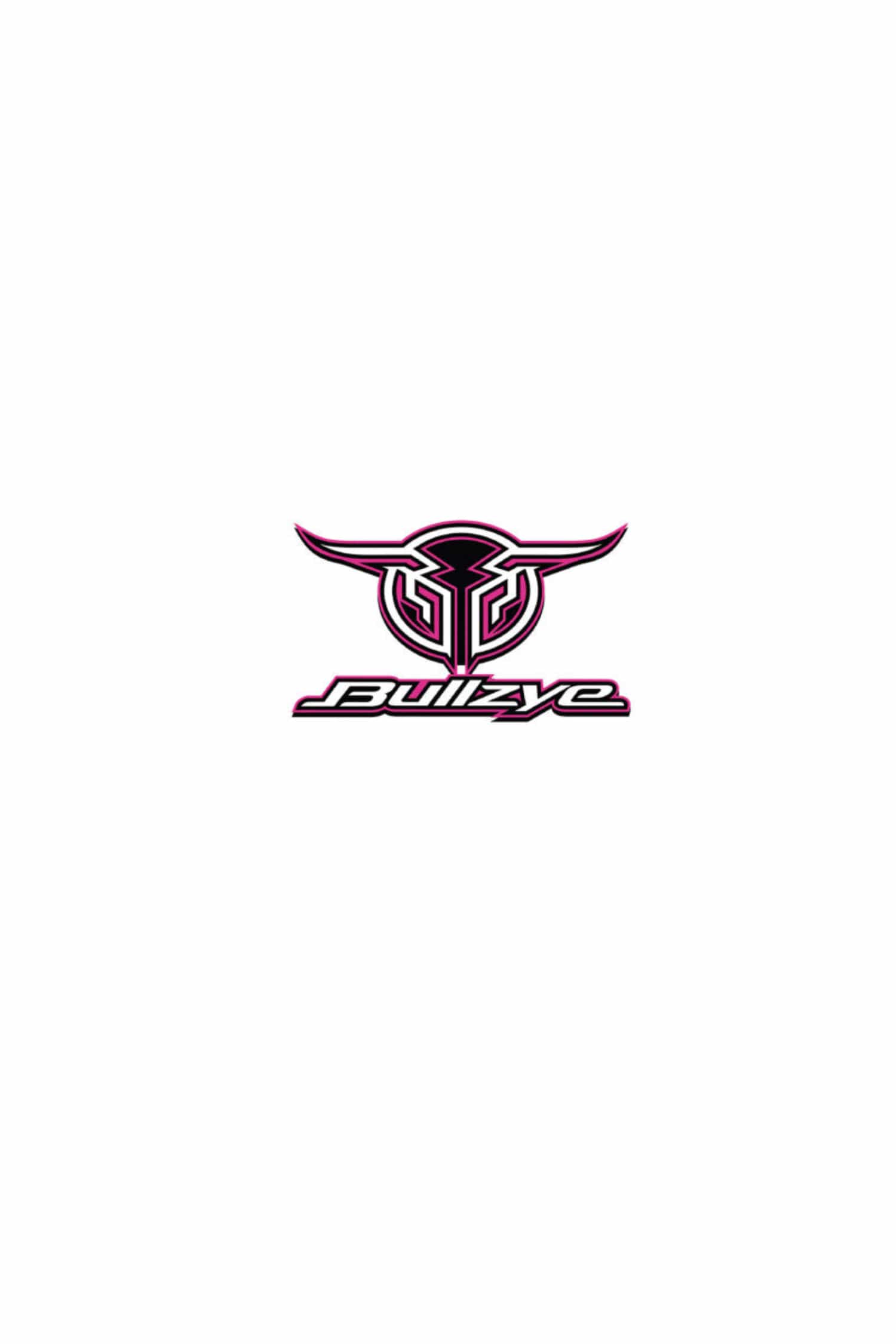 Bullzye Stickers - Decals Pink Bullzye Sticker Logo Size B