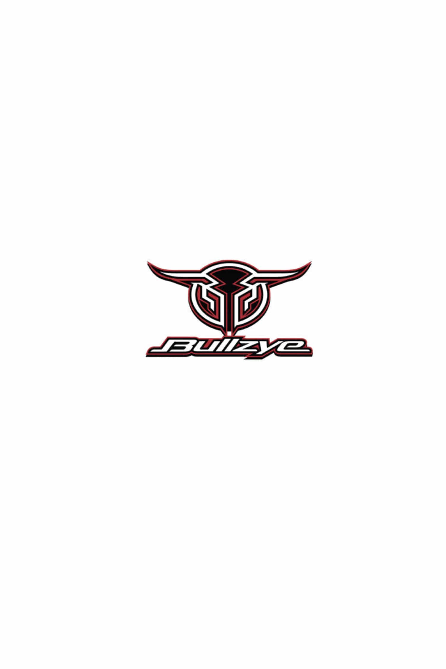 Bullzye Stickers - Decals Red Bullzye Sticker Logo Size B