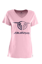 Bullzye Womens Shirts 08 / Pink Bullzye Tee Womens Authentic