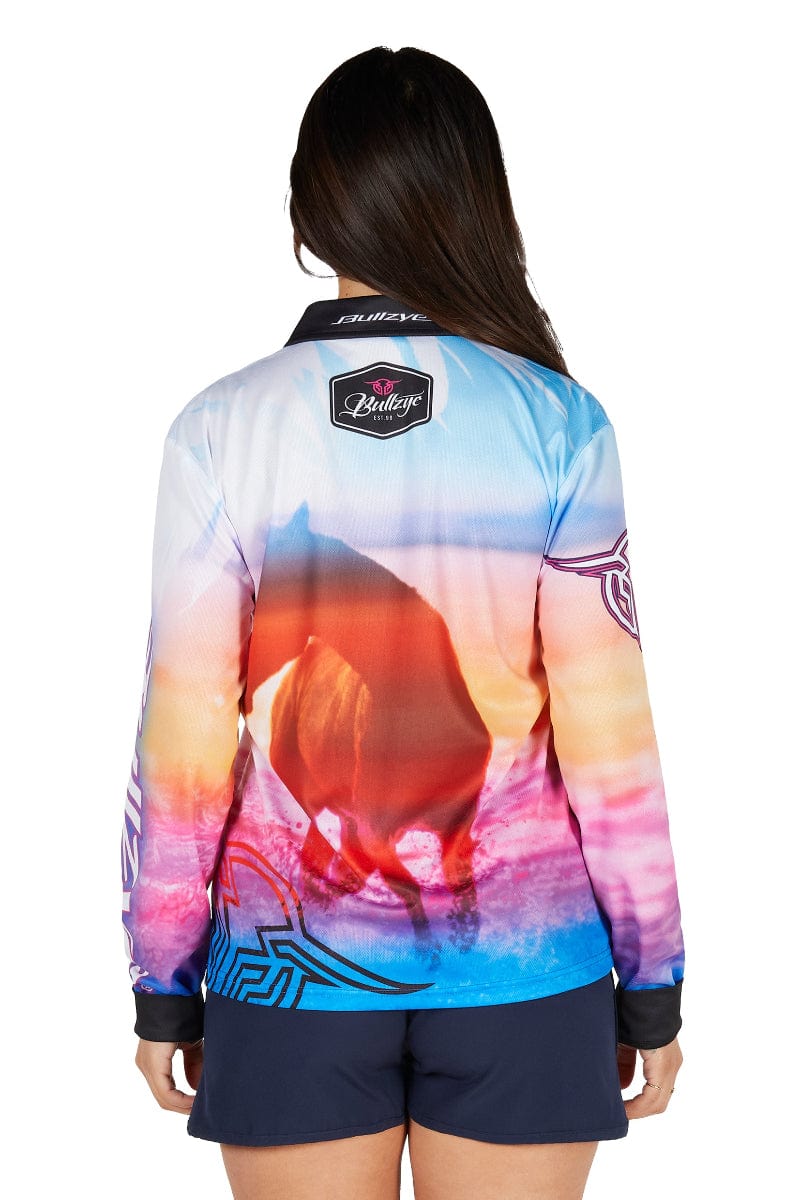 Bullzye Womens Shirts Bullzye Tee Womens Gallop