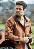 Burke and Wills Mens Jumpers, Jackets & Vests M / Camel Burke & Wills Jacket Mens Swan Hill Bomber