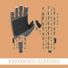 Bush Mits Gloves Bush Mits Gloves Extended Sleeves Aussie Drifter