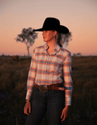Campdraft Aus Womens Shirts Campdraft Aus Shirt Womens Slim Fit Plaid