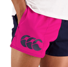 Canterbury Womens Shorts- Skirts - Dresses 26in / Fuchsia/Navy Canterbury Shorts Womens Cotton Twill Harlequin