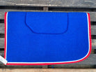 Capriole Saddle Pads Western 30in / Royal/Red/White Custom Made Saddle Pad Kersey Wool