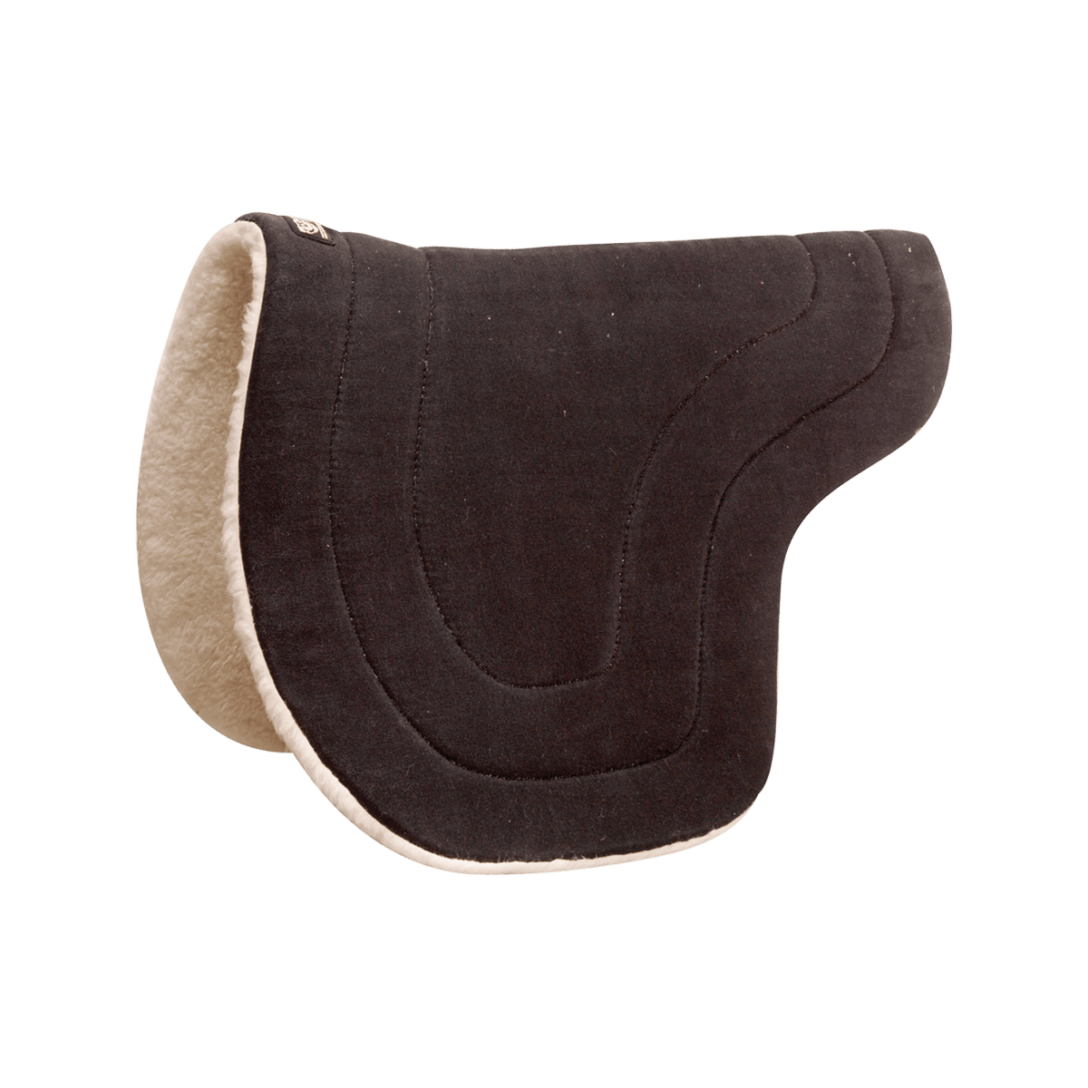 Cashel Saddle Pads Western Black Cashel Saddle Pad Shaped