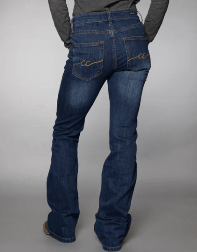 CC Western Womens Jeans 25x34 CC Western Jeans Womens Signature Hybrid Bootcut