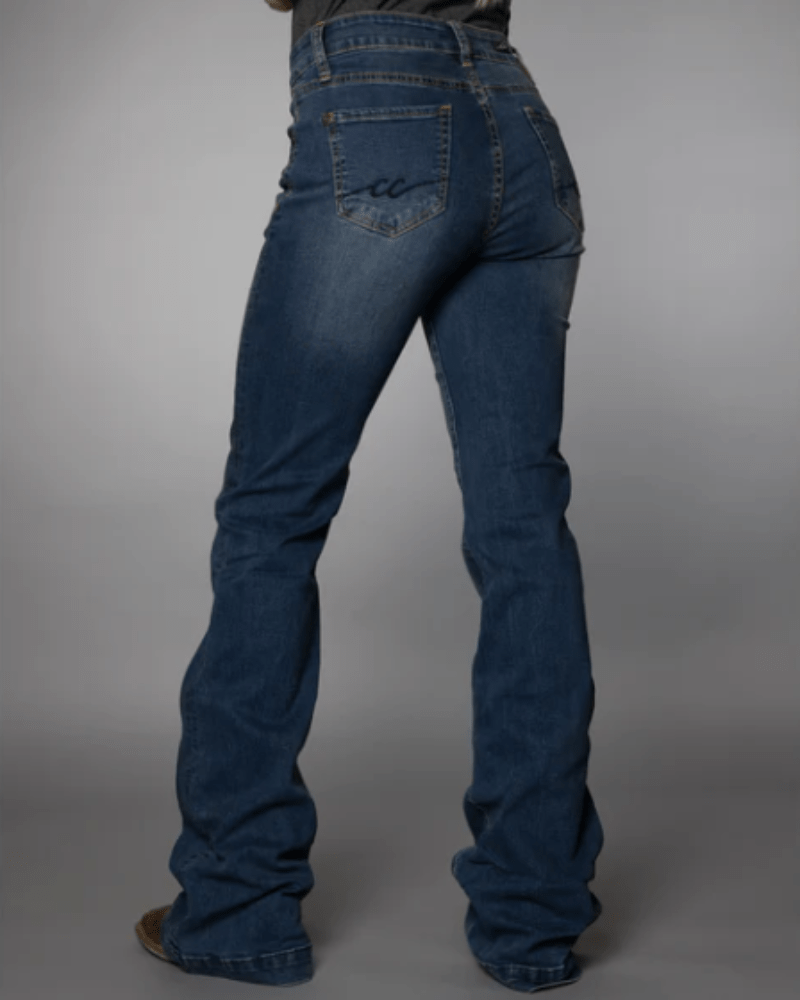 CC Western Womens Jeans 25x34 / Dark Wash CC Western Jeans Womens Signature Series Trouser