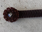 Champions Choice Bridle Accessories Cob/14in / Brown/Horseshoe Champion Choice Browband Hunter